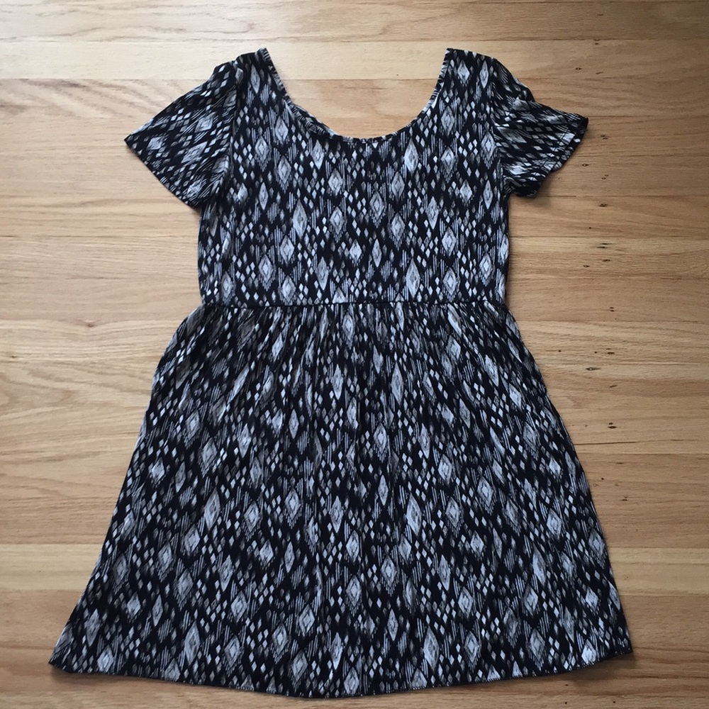 West Loop Black & White Dress